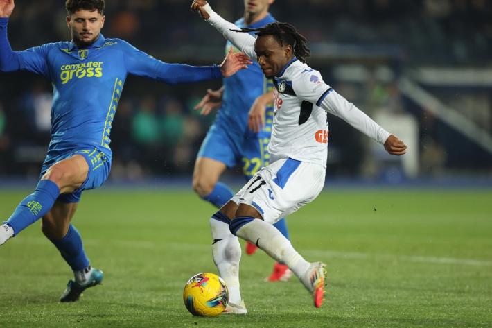 L'Atalanta rifila 5 gol all'Empoli: i toscani restano dietro al Parma per due punti 