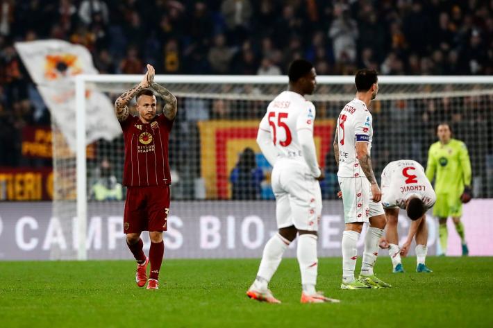 Poker della Roma con il Monza