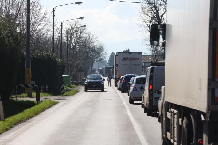 Incidente a Corcagnano: soccorritori al lavoro