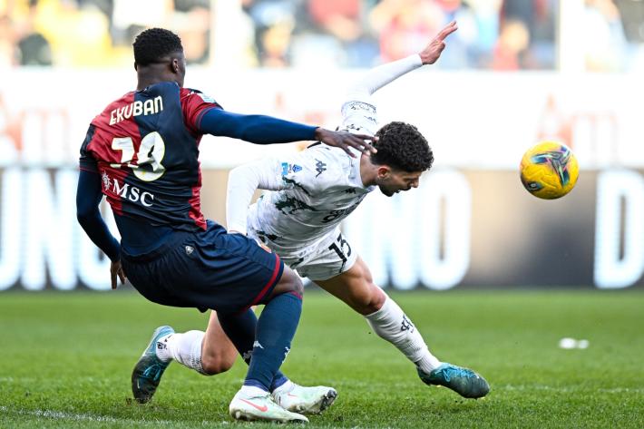 Empoli, un pari e un punto a Genova. Il Bologna si ripete con il Cagliari - Risultati e classifica