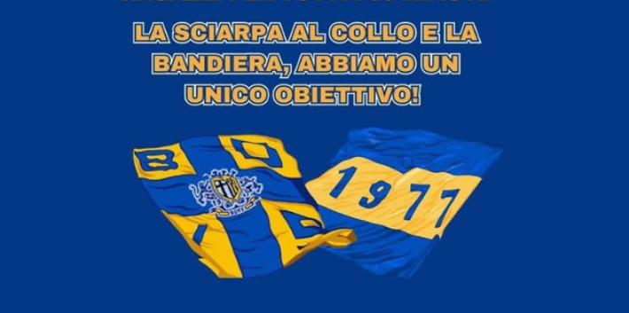 L'appello dei Boys: "Domani tutti allo stadio con sciarpa al collo e bandiera: diamo la carica ai nostri ragazzi"
