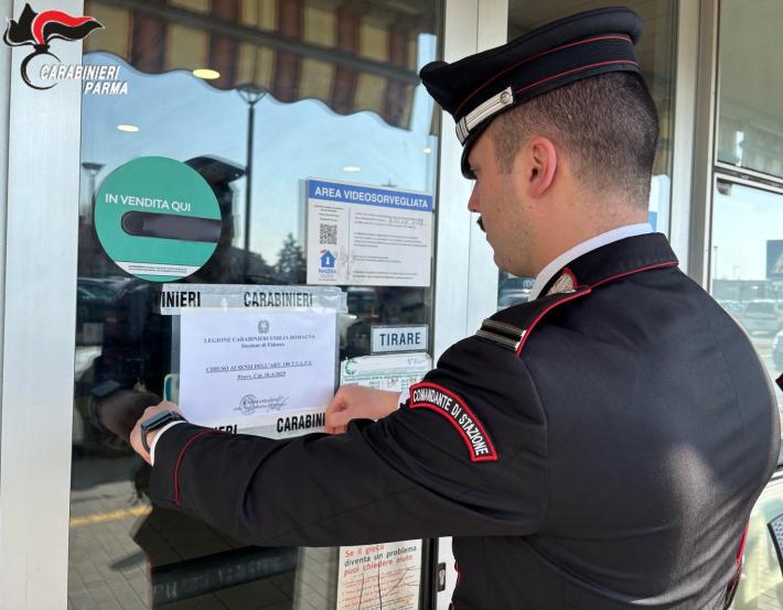 Fidenza: risse continue e pregiudicati come clienti abituali. Chiuso temporaneamente dai carabinieri un esercizio pubblico  