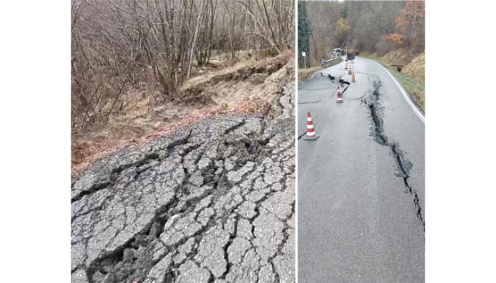 Strade chiuse a Berceto