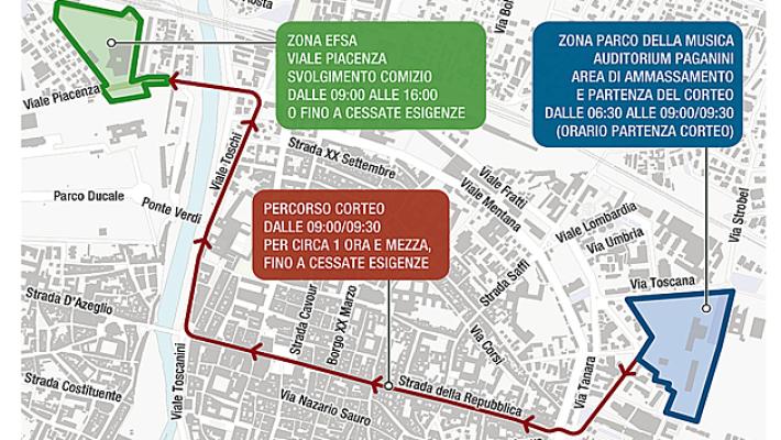 Agricoltori in corteo, viabilit&agrave; &laquo;sottosopra&raquo;