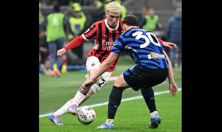 Milan-Inter, un gol per parte, il derby d'andata finisce 1-1