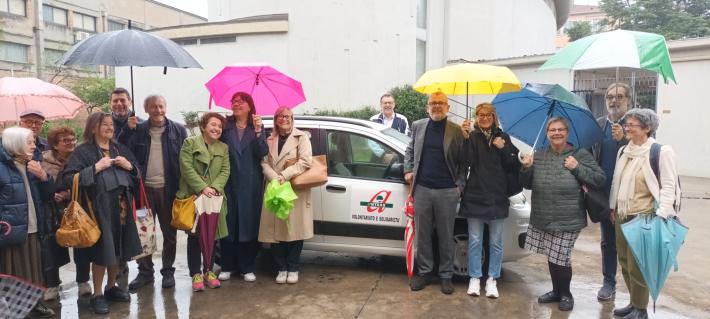 Nuovo mezzo per la consegna della spesa e dei farmaci alle persone in difficolt&agrave; e per il trasporto sociale