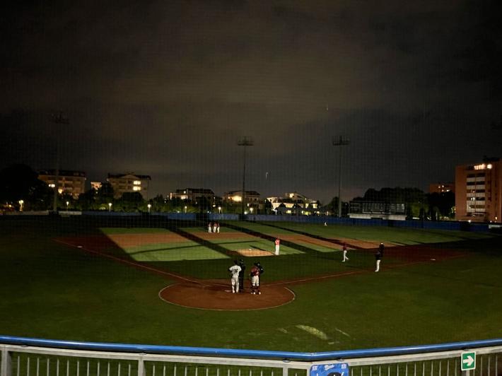 Parma Clima, black out al Nino Cavalli: partita temporaneamente sospesa
