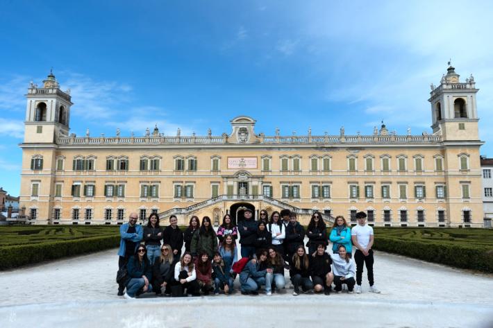 Il Toschi al lavoro alla Reggia di Colorno