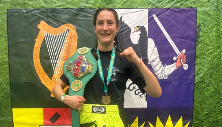 La ragazza di Medesano &egrave; campionessa irlandese di kickboxing