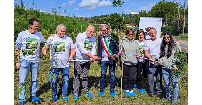 KilometroVerdeParma e Bucci S.p.A. inaugurano un nuovo bosco a Lesignano d&egrave; Bagni