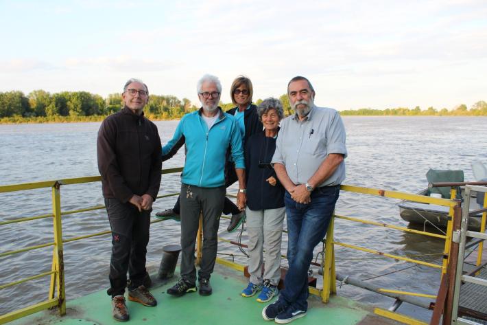 Partita questa mattina un tour di canoisti sul Po