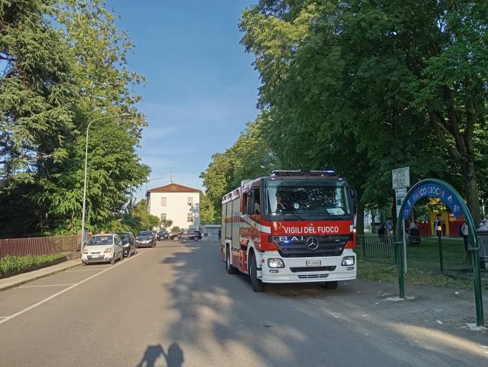 perdita di gas metano proveniente da una Fiat Panda