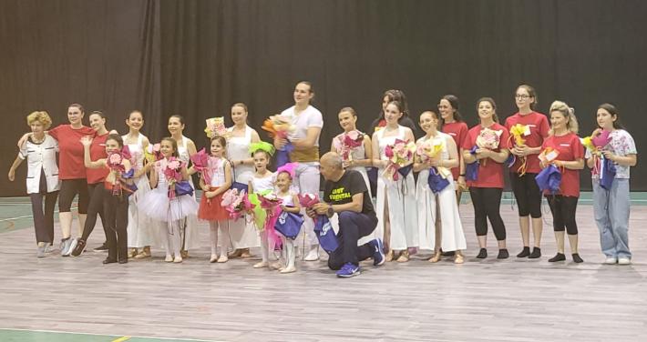 Saggio di danza classica e moderna al Palagym di Traversetolo