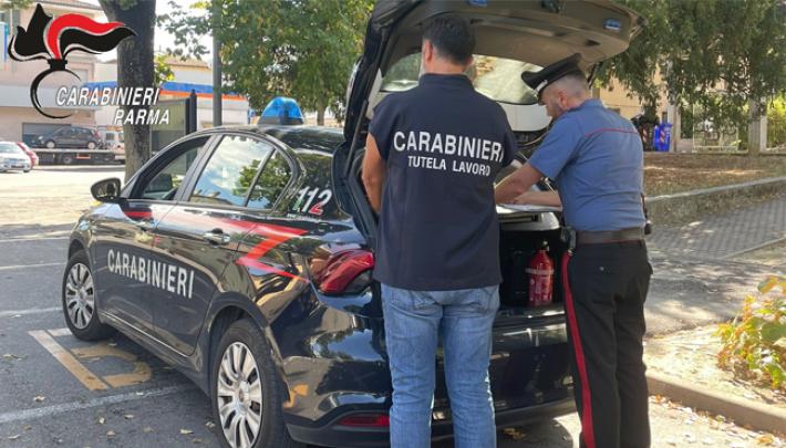 Traversetolo: controlli dei carabinieri, scoperte irregolarit&agrave; in due cantieri edili. Una persona denunciata, un'attivit&agrave; sospesa e sanzioni per oltre 18.000 euro 