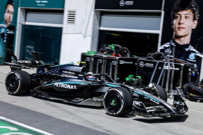 Gp del Canada, vince Russell, Ferrari lontane. Primo podio per KImi Antonelli, schianto di Norris