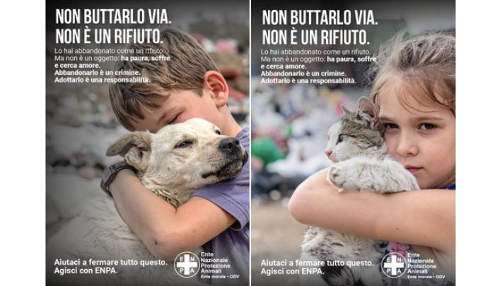 &ldquo;Non buttarlo via. Non &egrave; un rifiuto&rdquo;. Parte la campagna antiabbandono 2025 dell&rsquo;Enpa