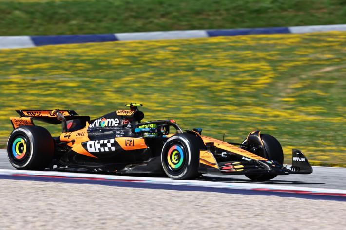 F1: doppietta McLaren in Austria, sul podio Ferrari Leclerc 