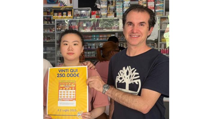 Gioca 5 euro e ne vince 250mila