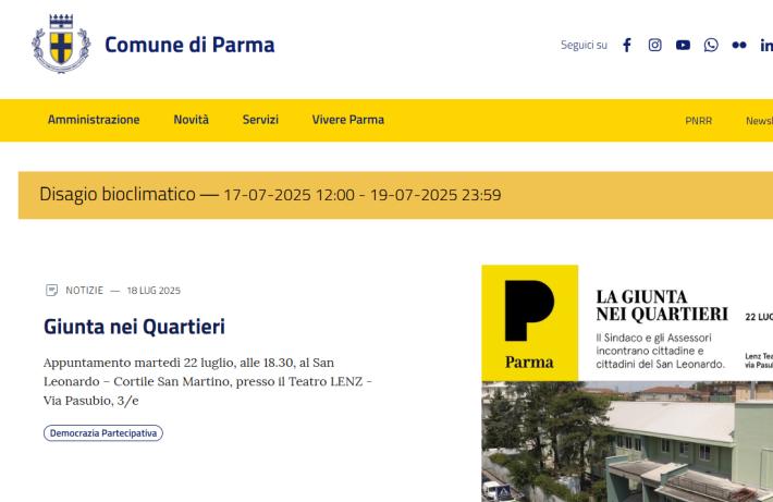 Servizi digitali comunali, il Comune promuove un'indagine conoscitiva - Clicca qui per il questionario