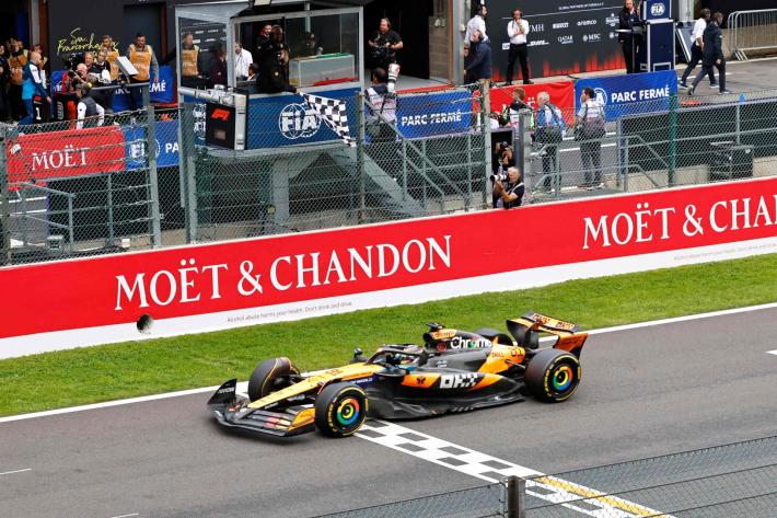 F1: Piastri vince il Gp del Belgio, Leclerc &egrave; terzo 