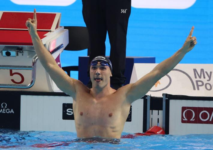 Doppio oro straordinario ai mondiali per gli azzurri: Cerasuolo nei 50 rana. e la coppia  Pellacani-Santoro nei tuffi sincro