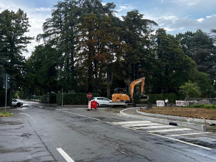 Iniziati i lavori per la nuova rotonda