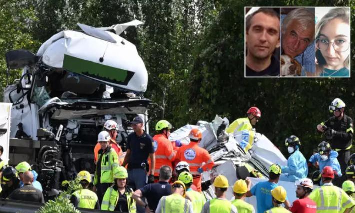 Incidente in A1, in un video l'autista non guarda strada mentre ascolta la musica