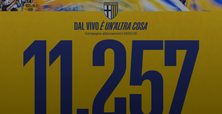 Dal vivo &egrave; un&rsquo;altra cosa: grazie per il vostro affetto, vi aspettiamo al Tardini!