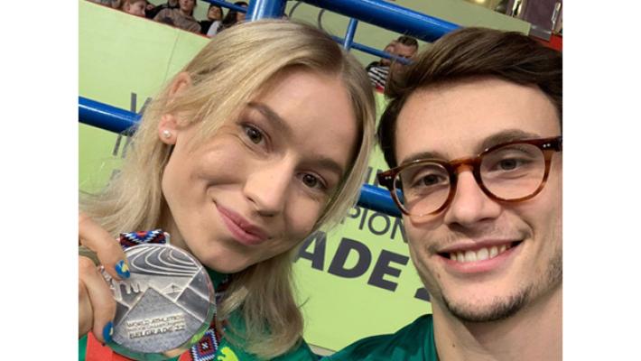 Eleanor e Marco: la bella coppia del salto in alto