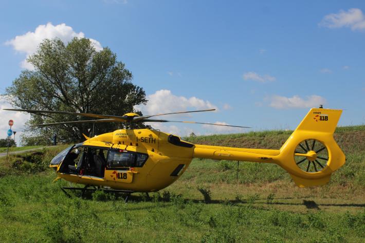 Uomo cade da un albero a Zibello : trasportato al Maggiore 