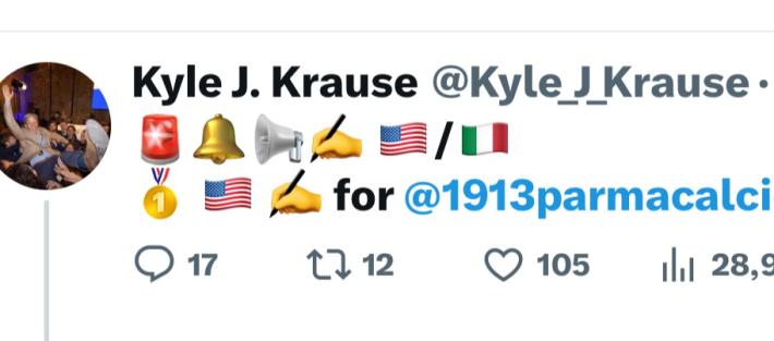 Cremaschi al Parma (c'&egrave; l'annuncio-post di Krause)