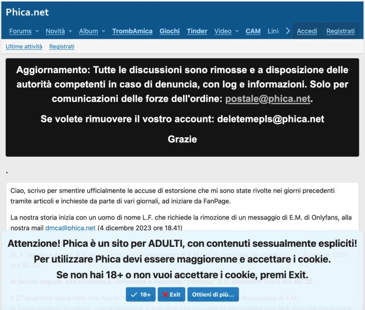 A Roma scatta la maxi-inchiesta sui siti sessisti: ipotesi revenge porn 