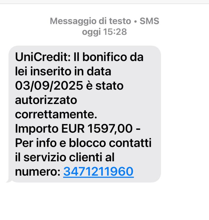 Truffatori sempre al lavoro: attenti all'sms del bonifico