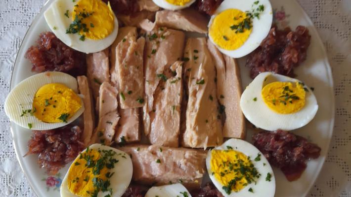 Un classico: insalata tonno e uova 