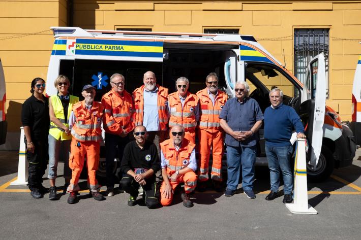 Benvenuta &laquo;Papa 9&raquo;. La nuova ambulanza &egrave; stata donata da Bruno Ghinelli