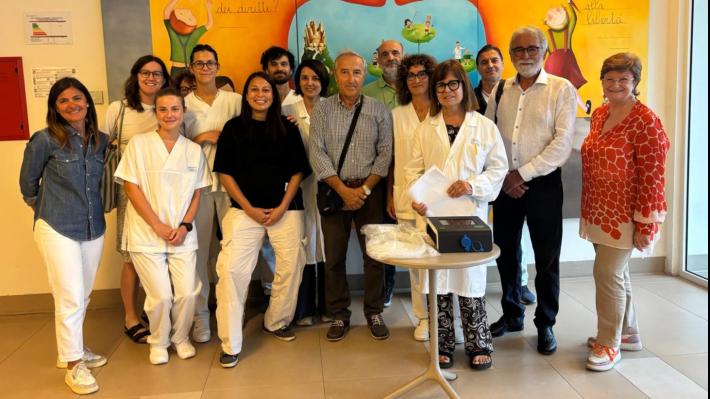 Nuova apparecchiatura per la riabilitazione respiratoria pediatrica all&rsquo;Ospedale Maggiore
