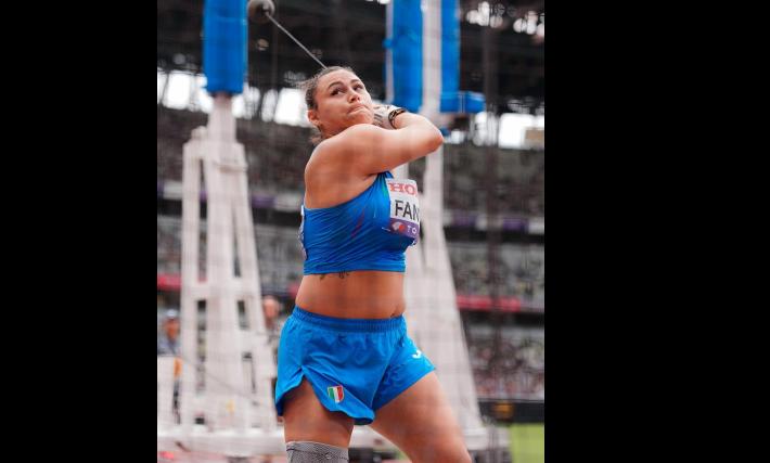 Mondiali di atletica: Sara Fantini in finale nel lancio del martello