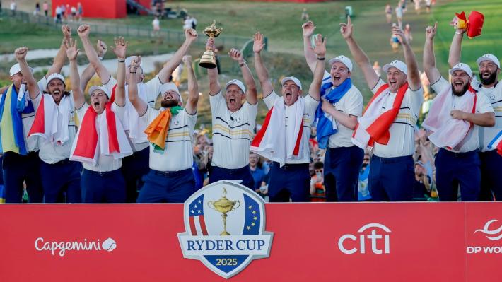 Ryder Cup: trionfa l&rsquo;Europa, Usa ancora ko