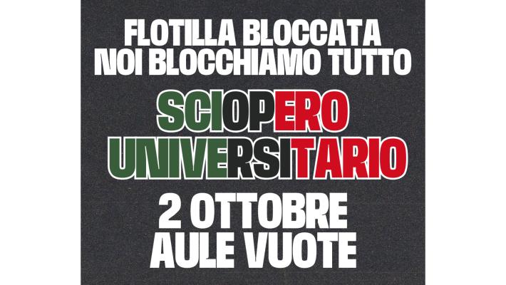 Presidio Chiostro di Lettere in supporto alla Global Sumud Flotilla