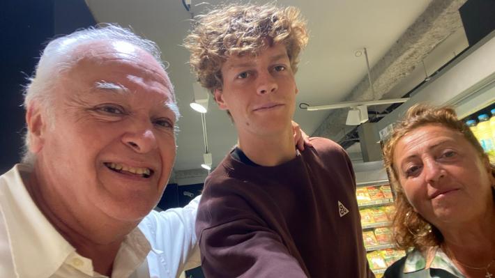 Ginetto: &laquo;L'incontro fortuito a Montecarlo con Jannik Sinner E il selfie ha voluto  scattarlo lui...&raquo;