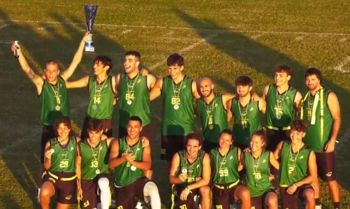 Parma campione d'Italia nel flag football: i Panthers hanno battuto i Mad Dogs Milano 27-8