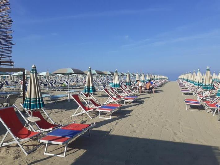 Fine settimana da spiaggia in Versilia