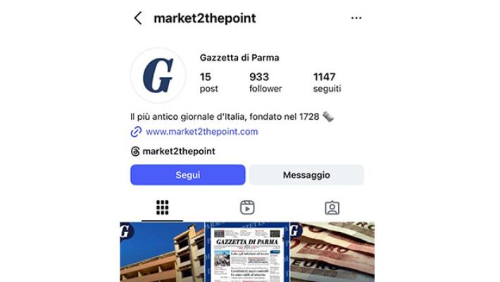 Profilo fake Gazzetta