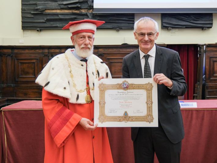 Frede Blaabjerg professore ad honorem all'Universit&agrave; di Parma: l'elettronica di potenza come chiave per la sostenibilit&agrave;  
