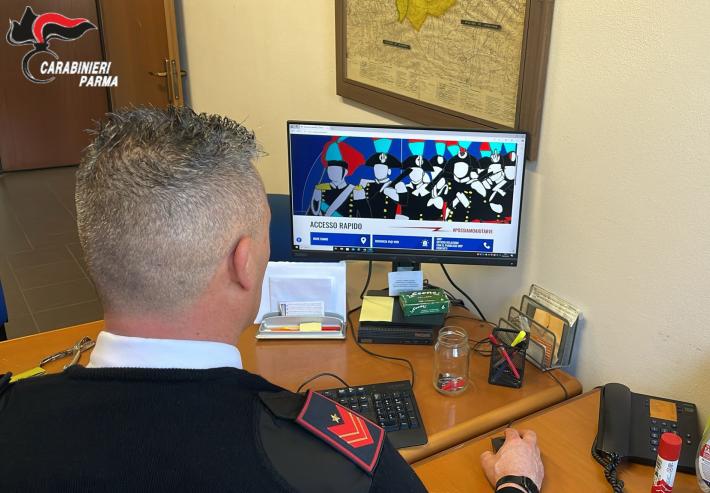 Sala Baganza: viene contattato telefonicamente da una finta operatrice bancaria che lo convince ad effettuare un bonifico istantaneo di 6.700 euro per mettere in sicurezza i suoi risparmi. Denunciata 