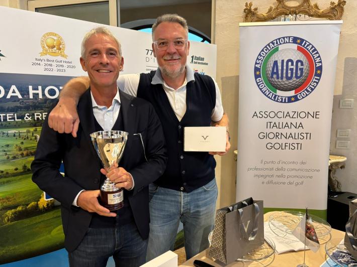 Zarotti e Gallerani campioni dei giornalisti e comunicatori golfisti