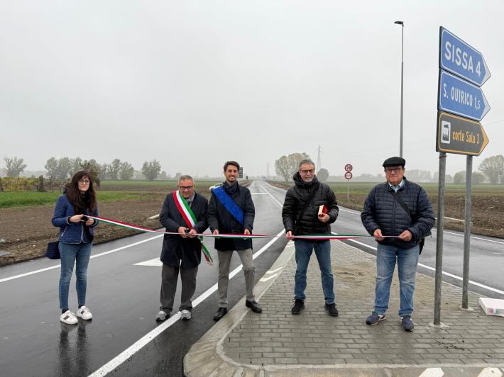 Inaugurata la "tangenzialina" di Trecasali e San Quirico 