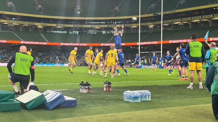 Le Zebre battute a Dublino, 50-26 per il Leinster