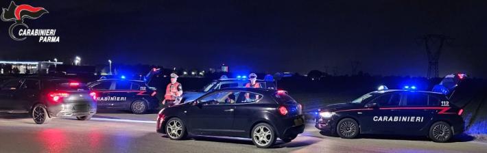 Fidenza: servizio straordinario per il controllo del territorio. 2 arresti, 2 denunce e 3 segnalazioni per uso di stupefacenti.