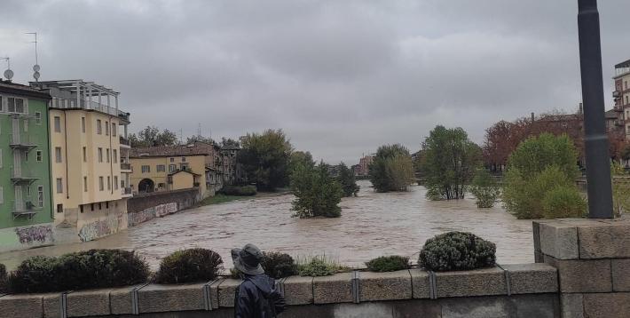 Allarme meteo arancione a Parma e in gran parte dell'Emilia-Romagna